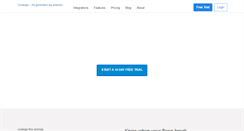 Desktop Screenshot of coralogix.com